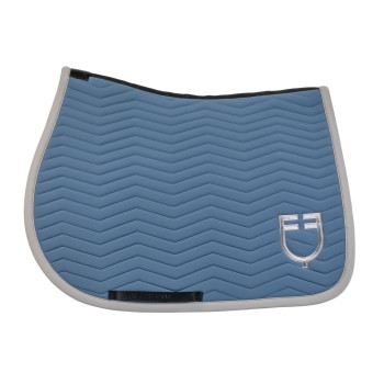 Wave Quilting Jumping Saddle Pad in EQUESTRO Technical Fabric