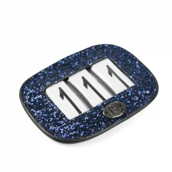 Sparks N Blings Glitter Horse Number Plate