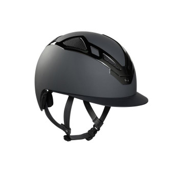 CASCO APEX CROMADO ANTRACITA MATE