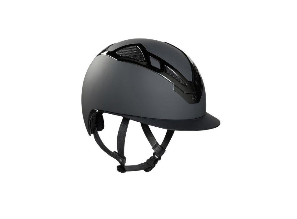 CASCO APEX CROMADO ANTRACITA MATE