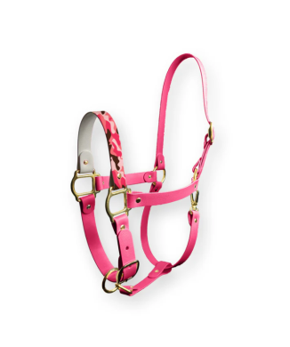 Halter de unicornio brillante de soldado rosa