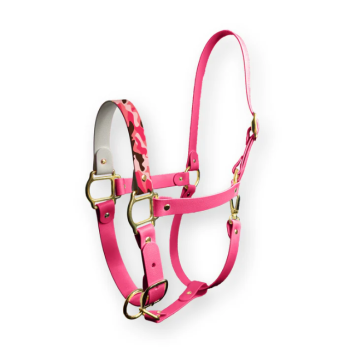 Halter de unicornio brillante de soldado rosa