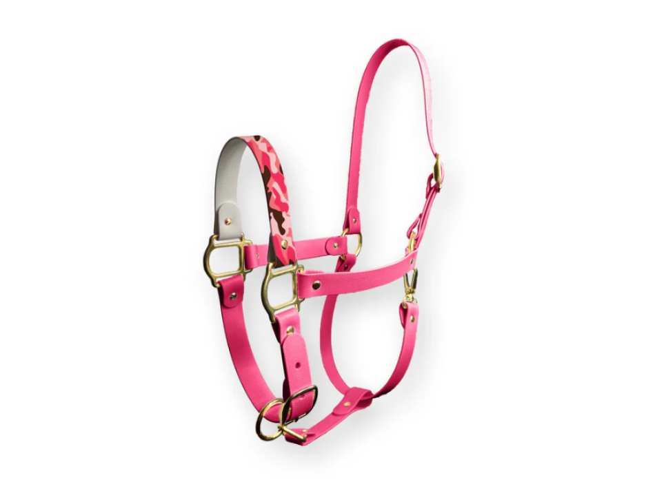 Halter de unicornio brillante de soldado rosa