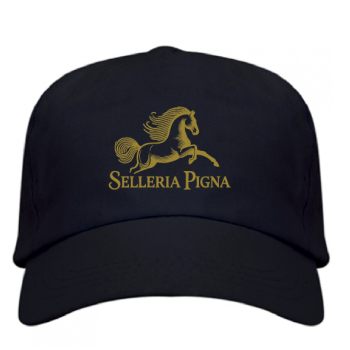 Gorra Unisex Azul Marino/Oro Selleria Pigna