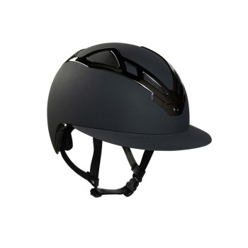 CASCO APEX CROMADO PARA MUJER NEGRO MATE