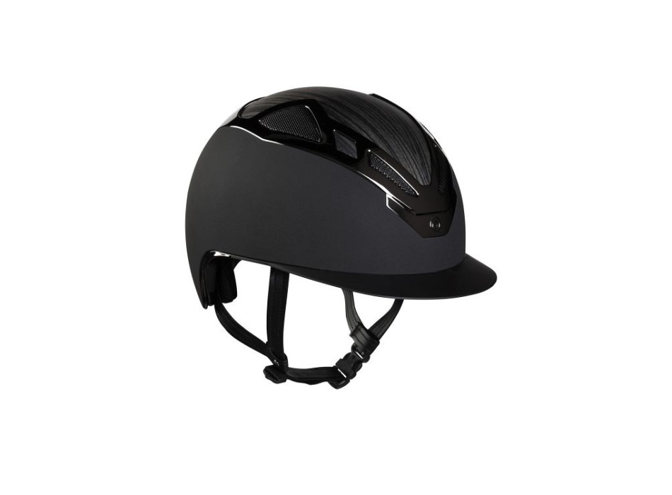  CASCO DE MADERA APEX NEGRO MATE