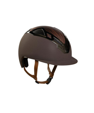 CASCO APEX WOOD MARRÓN MATE