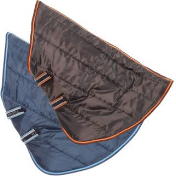 Cuello extraíble para manta de establo y edredón.