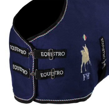 Manta de establo Equestro X FISE de tejido gofrado