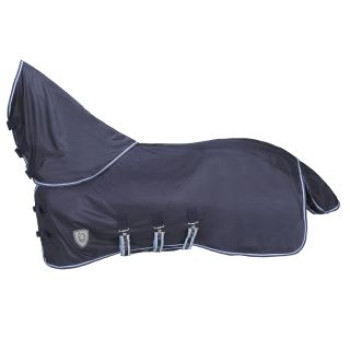 Manta de malla Tattini con cuello alto desmontable