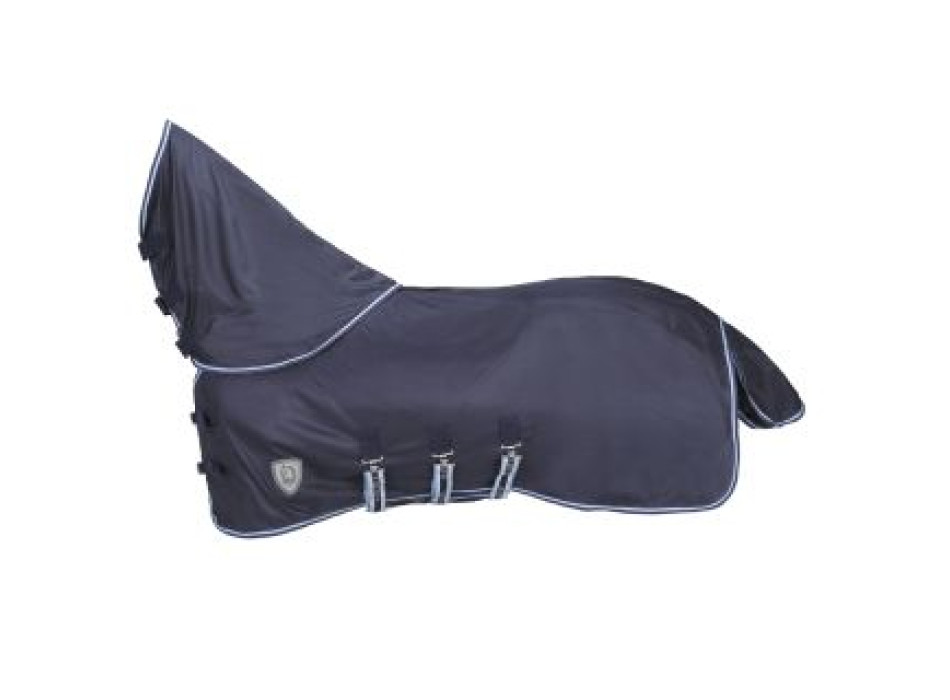 Manta de malla Tattini con cuello alto desmontable