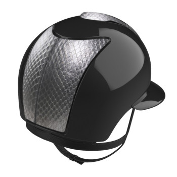 CROMO 2.0 NEGRO PULIDO/PARTE DELANTERA Y TRASERA SERPIENTE METAL UNIVERSO PLATA