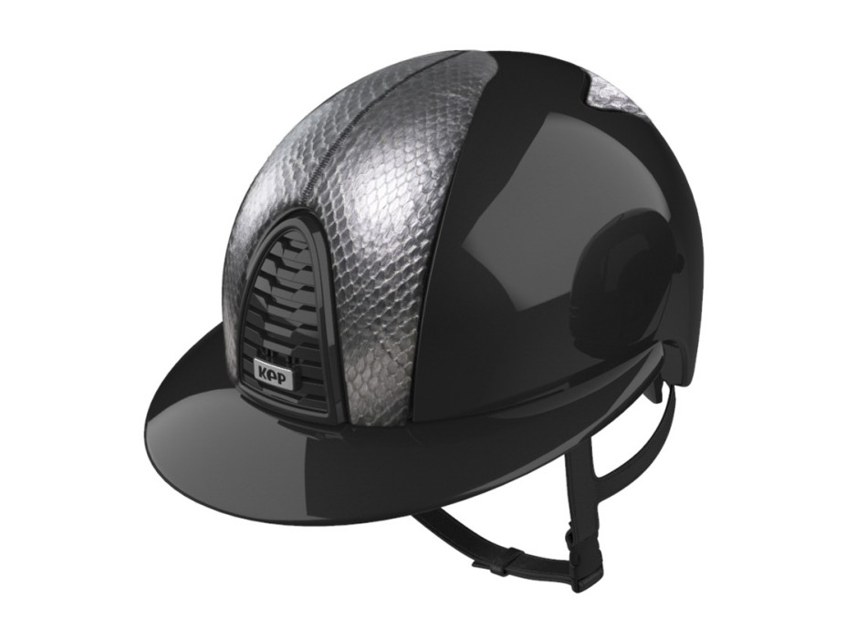 CROMO 2.0 NEGRO PULIDO/PARTE DELANTERA Y TRASERA SERPIENTE METAL UNIVERSO PLATA