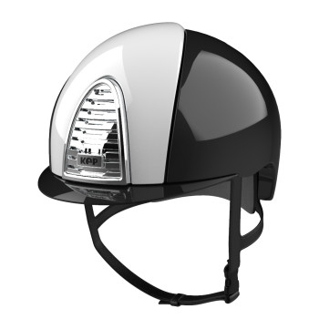 CROMO 2.0 XC NEGRO PULIDO/INSERTOS PULIDOS BLANCOS