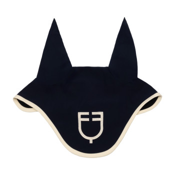 Gorro acolchado con diseño de ondas en tejido técnico EQUESTRO.