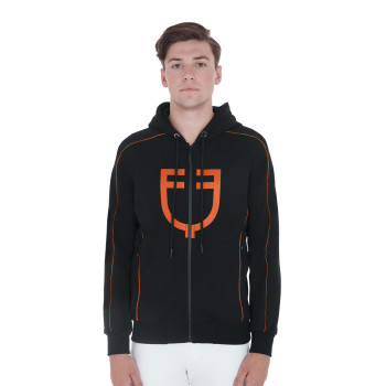 SUDADERA DE HOMBRE DE ALGODÓN SUAVE CON CAPUCHA