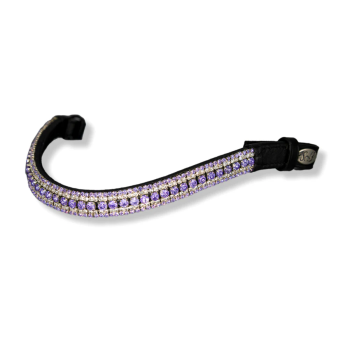 Banda para la frente en forma de U Sparks N Blings TheOne color lavanda