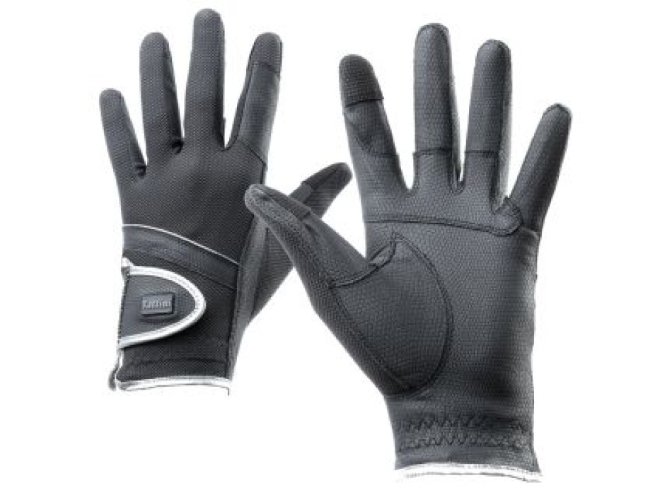 GUANTES TATTINI CON PERFIL PLATEADO