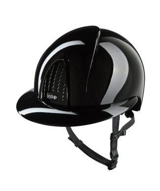 Polo KEP Smart Nova Metal negro brillante con visera