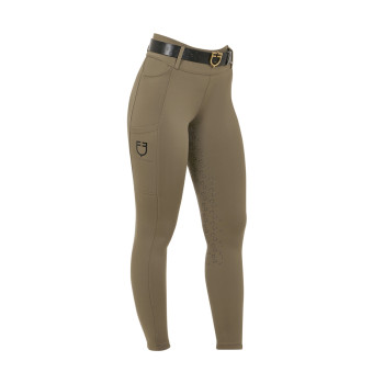 Leggings de talle alto para mujer EQUESTRO con trabillas para cinturón