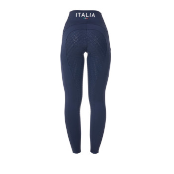 Leggings de mujer Equestro X FISE slim fit con agarre total