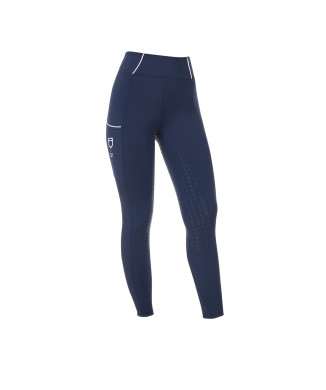 Leggings de mujer Equestro X FISE slim fit con agarre total
