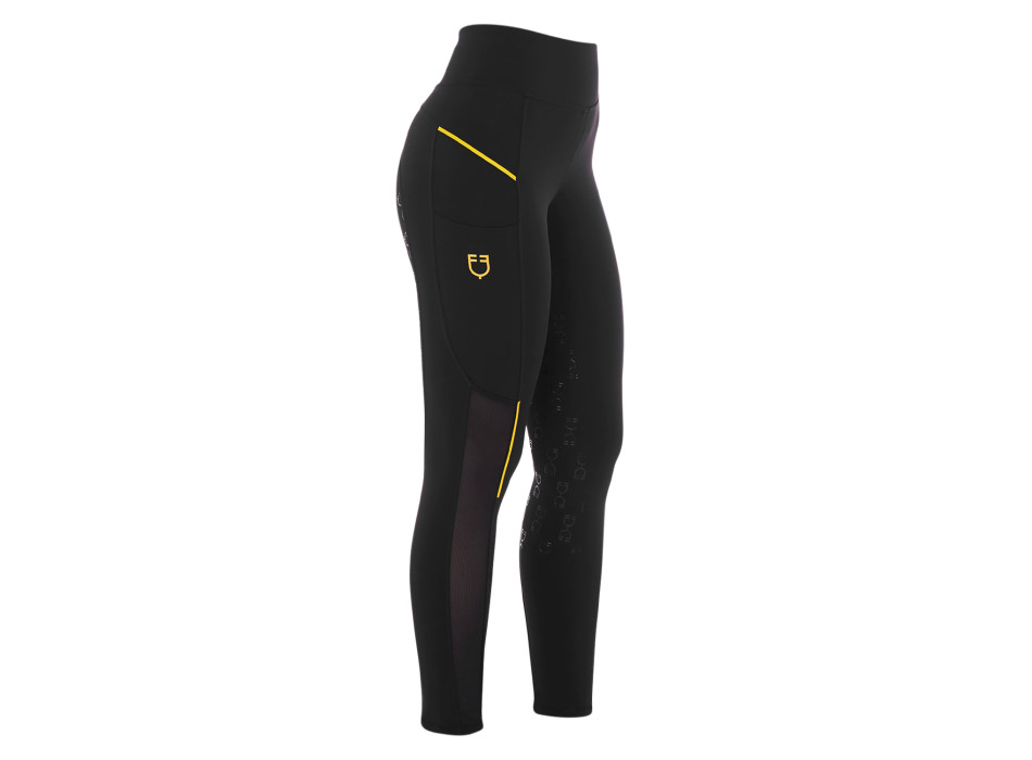 MALLAS SLIM FIT PARA MUJER CON INSERCIONES DE MICROMALLA