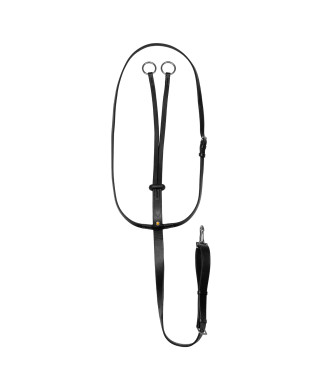 COLLAR MARTINGALA CON COSTURA PLATEADA