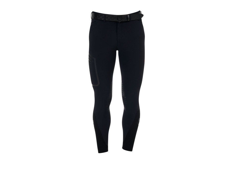 Pantalones EQUESTRO para hombre, corte ajustado, tecnología Ridertechnology, termosellados.