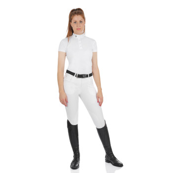 PANTALÓN DE MUJER MODELO RACE EN ALGODÓN ELÁSTICO