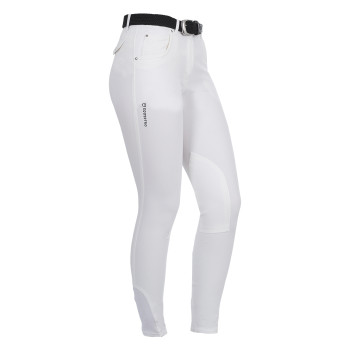 PANTALÓN DE MUJER MODELO RACE EN ALGODÓN ELÁSTICO