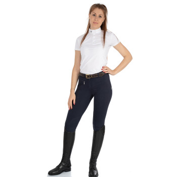 PANTALÓN DE MUJER MODELO SELENE EN ALGODÓN ELÁSTICO