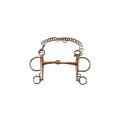 PELHAM BOCA COMPLETA DE ACERO INOXIDABLE Y COBRE