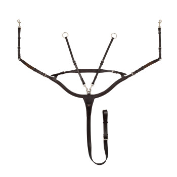 Pectoral anatómico acolchado con puente