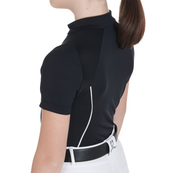 POLO DE ENTRENAMIENTO DE TEJIDO TÉCNICO SLIM FIT PARA NIÑOS