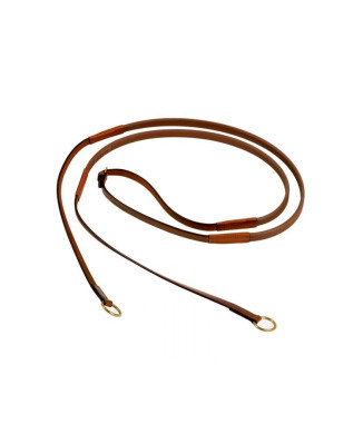Riendas de goma "Slimline" con anillas