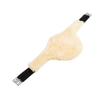 CINCHA DE SALTO CON PROTECCIÓN DE TACOS PARA SILLA DE MONTAR INGLESA