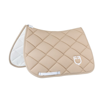 Manta acolchada para silla de salto EQUESTRO GP con interior de panal