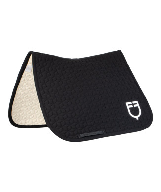 Manta para silla de doma clásica EQUESTRO con acolchado cúbico