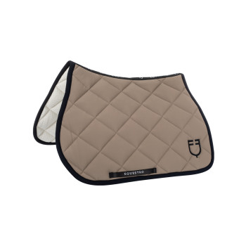 Manta para silla de salto EQUESTRO Black Line Edition con logotipo bordado