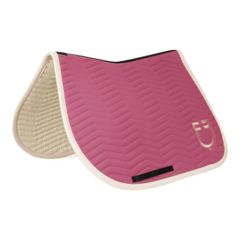 Manta para silla de salto con acolchado ondulado en tejido técnico EQUESTRO.