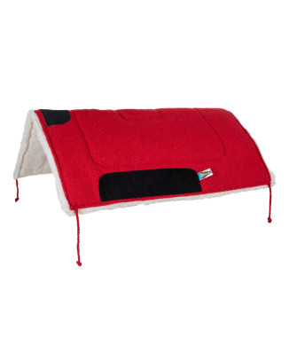 ALMOHADILLA DE SILLA DE MONTAR BÁSICA DE COLOR LISO DE ESTILO OCCIDENTAL