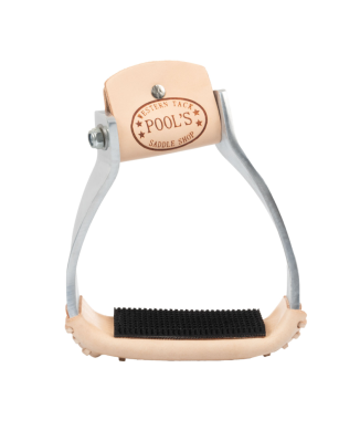 BARRA DE BARRIL CON BANCO REVESTIDO EN CUERO POOL'S