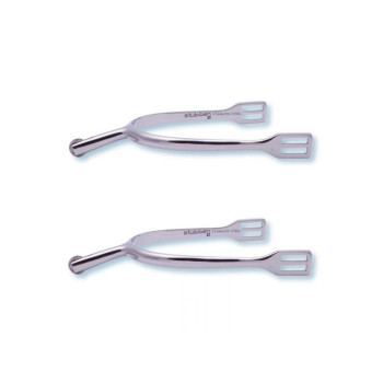 ESPUELAS ALEMANAS STUBBEN PARA HOMBRE, 35 MM (1 PAR)