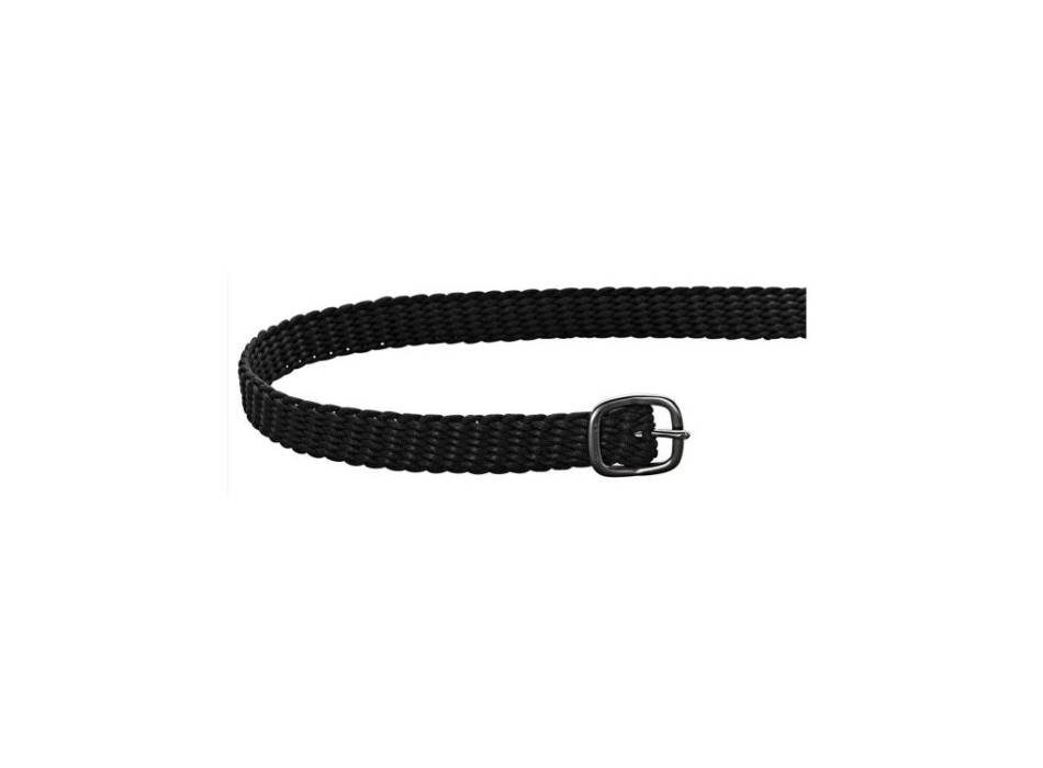 CORREAS DE NYLON PARA ESPUELAS STUBBEN, 45 CM, NEGRAS (1 ud.)
