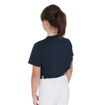 CAMISETA INFANTIL SLIM FIT CON ESTAMPADO DE CABALLERO