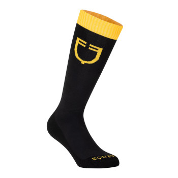 Chaussettes techniques avec logo EQUESTRO contrastant