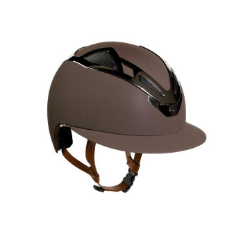 CASQUE APEX CHROME FEMME MARRON MAT
