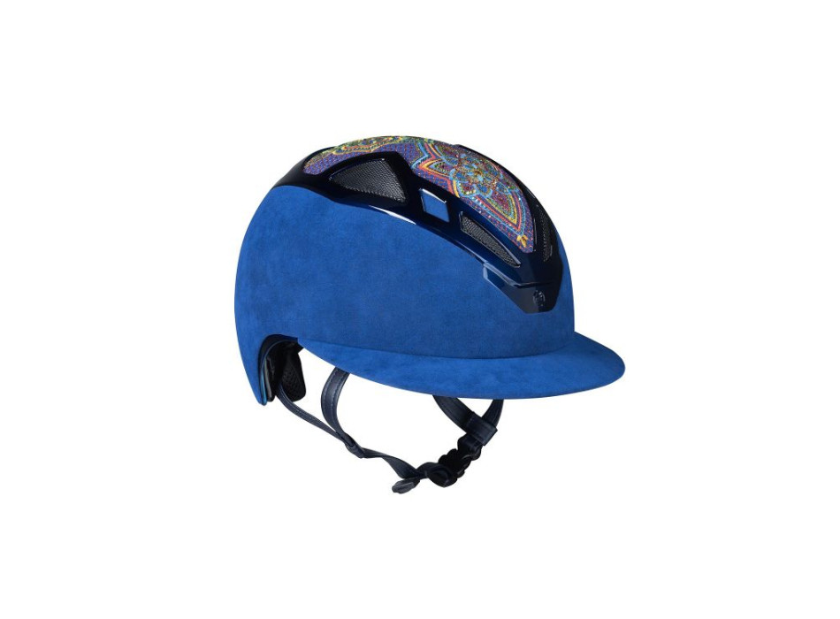  CASQUE APEX DAMASK BLEU FEMME