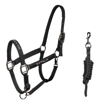 Licol rembourré à double réglage Equestro X FISE